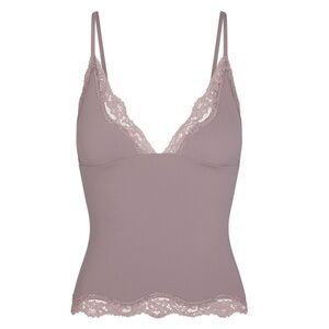 Skims Fits Everybody Lace Triangle Cami Zinc XL